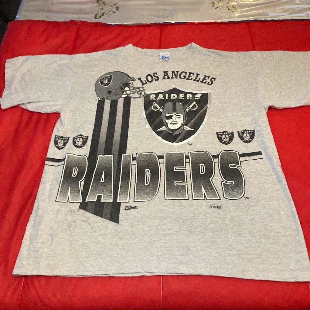 Los Angeles raiders vintage Salem sportswear shirt xl 93’